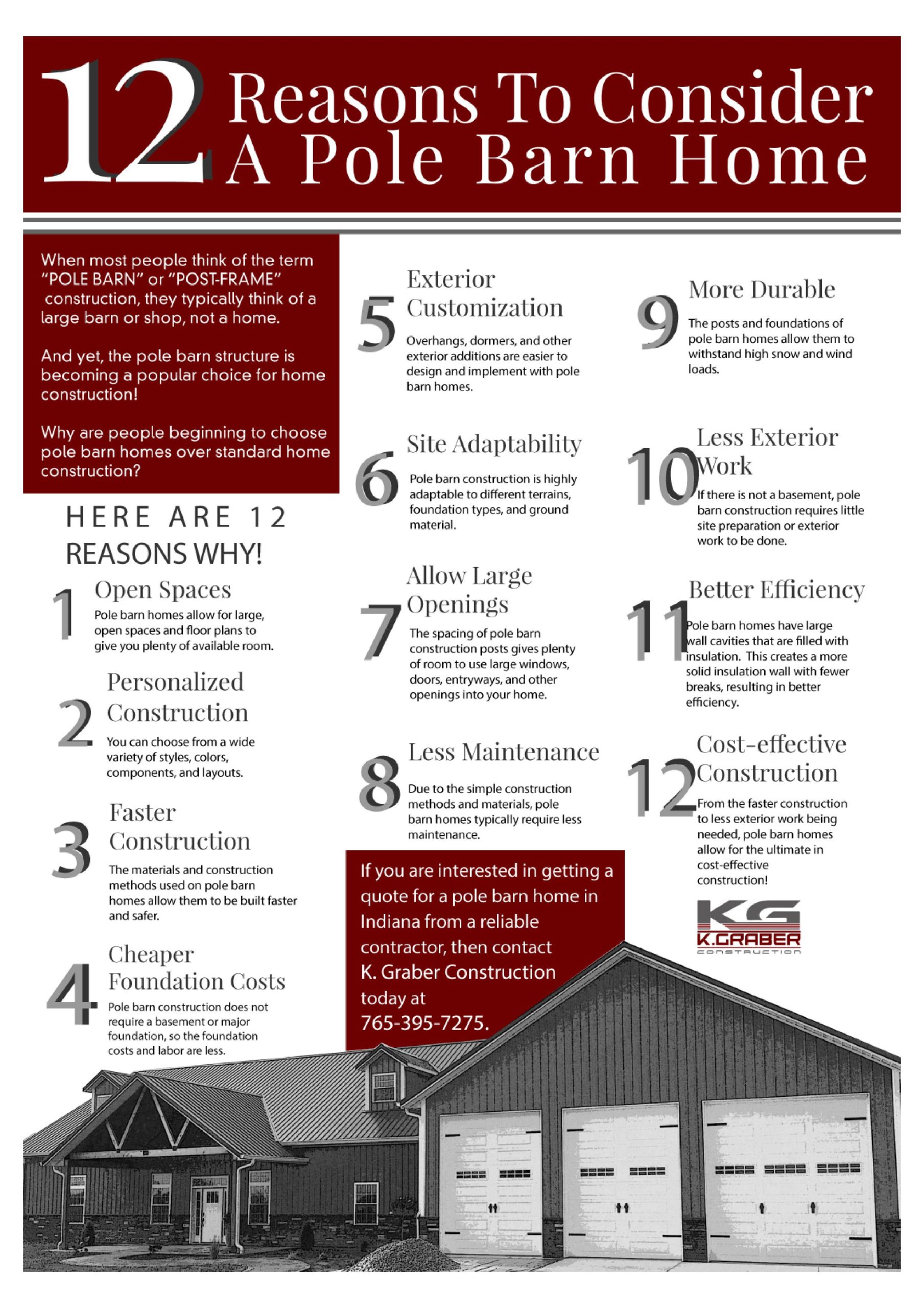 12 Benefits of Pole Barn Homes