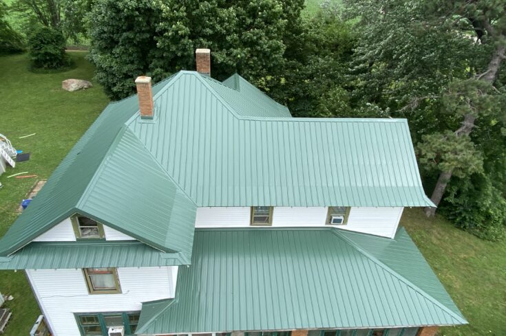 Residential Metal Roof in Lucerne, Indiana