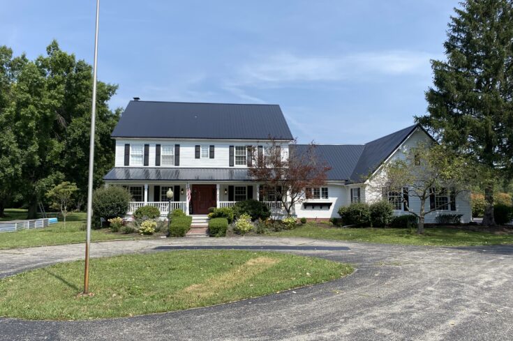 Residential Metal Roof in Carmel, Indiana