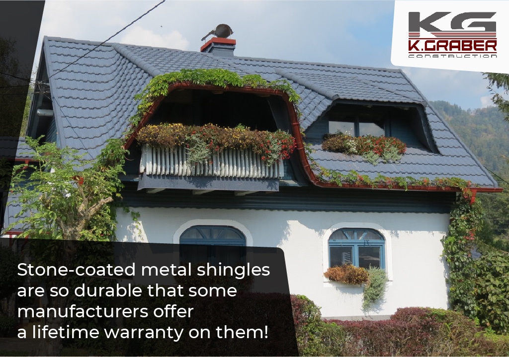 some stone coated metal shingles have a lifetime warranty