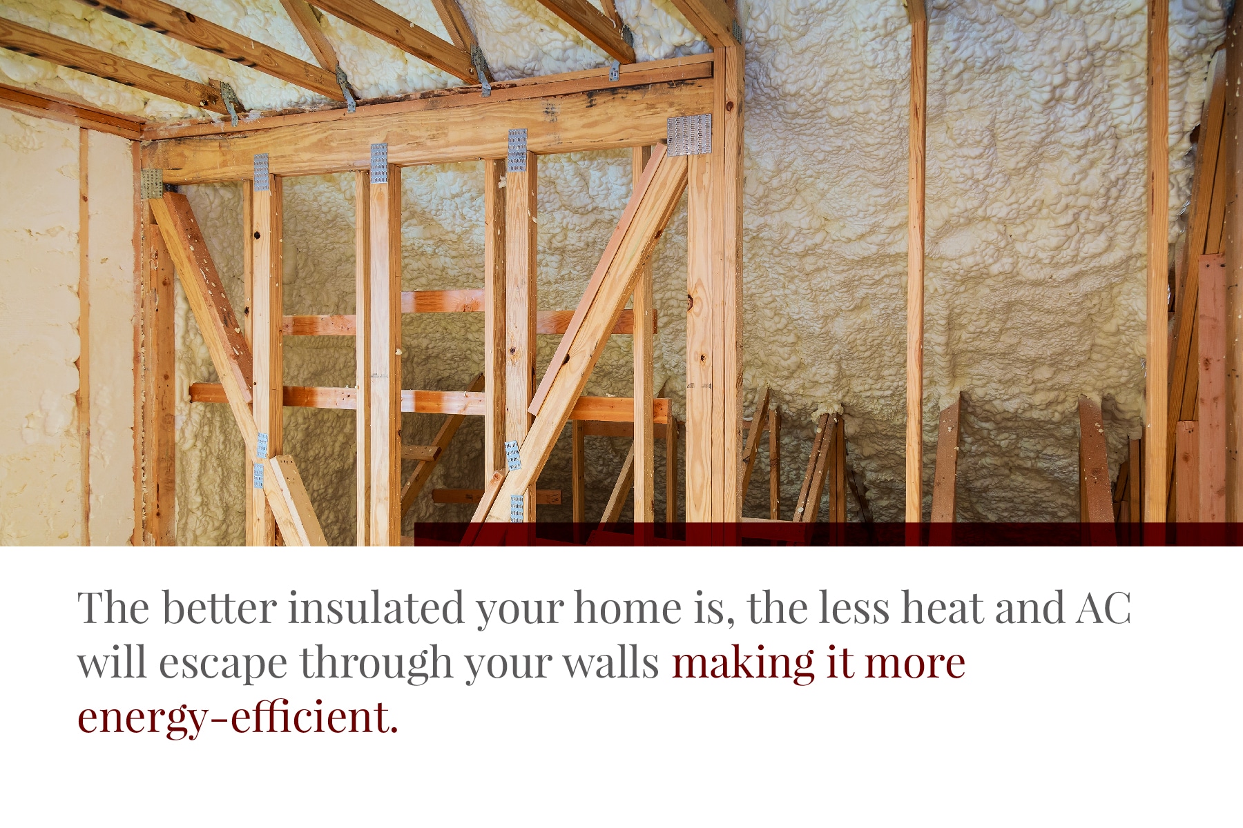 good insulation makes your home more energy efficient