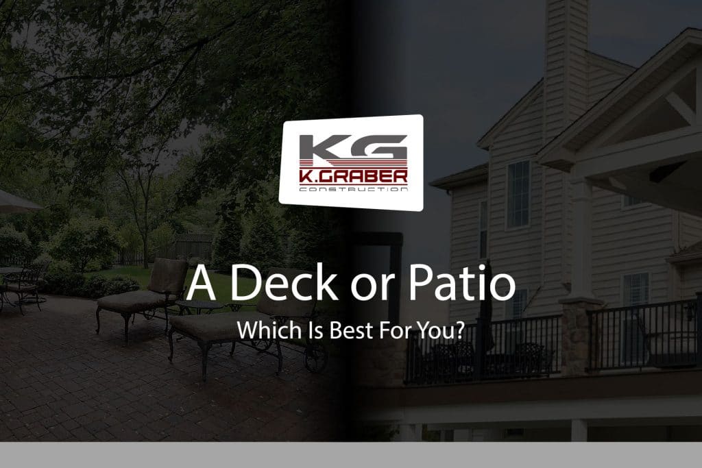 A Deck or Patio - Which Is Best For You?