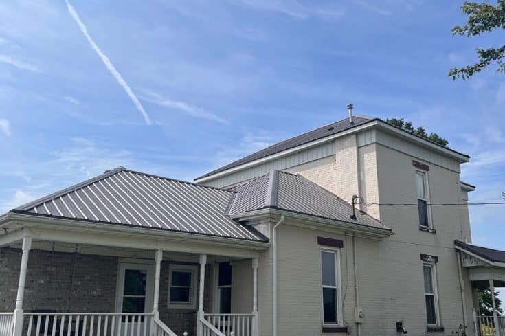 Residential Metal Roof in Marion, Indiana